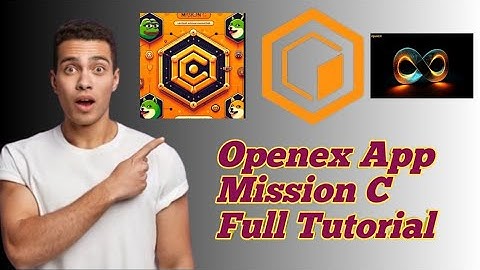 Openex Mission C Full Tutorial 🪂🥳 ||