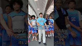 POV: The AAU team that’s going to beat RWE 😳 #basketball #aau #ballislife