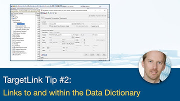TargetLink Tip #2: Links to and within the data dictionary