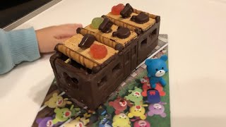 食べられる電車！お菓子のでんしゃ　プチクマ