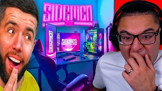 SidemenReacts - SIDEMEN BRUTALLY RATE FAN SETUPS! | REACTION