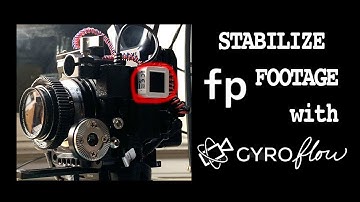 Stabilize SIGMA FP footage with GyroFlow.