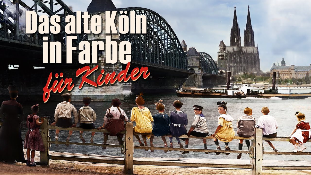 Neu! Zum Staunen - Das alte Köln in Farbe für Kinder - DVD-VoD-USB-Stick