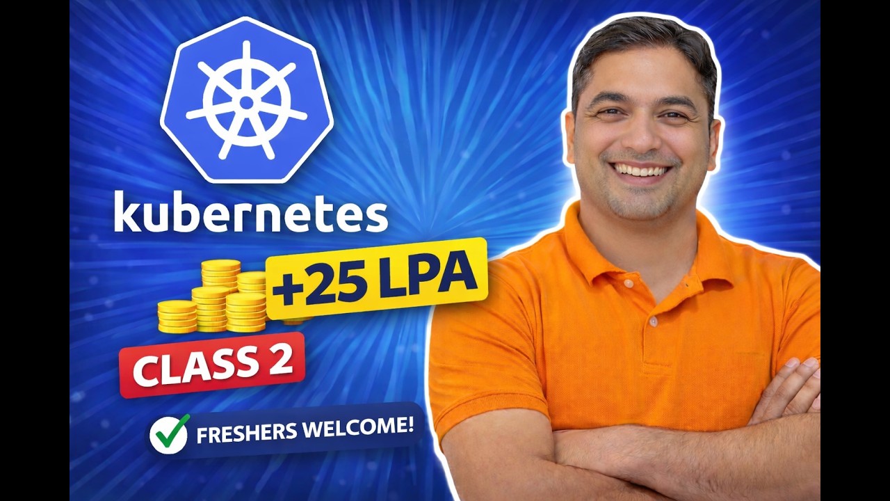 Kubernetes Class 2 | Pods, Deployments & Services (Real Job Work) | 25 ...