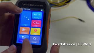 FF-960 OTDR Video Demo