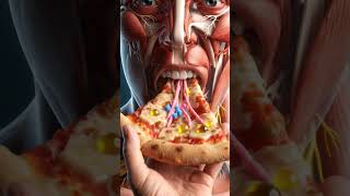 🍕 What Happens Inside Your Body When You Eat Pizza? | 3D Medical Animation. #pizza