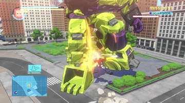 TRANSFORMERS  Devastation - Devastator Boss Fight (Commander Difficulty)