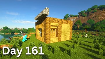 Building A House But Only Adding One Block A Day | Day 161