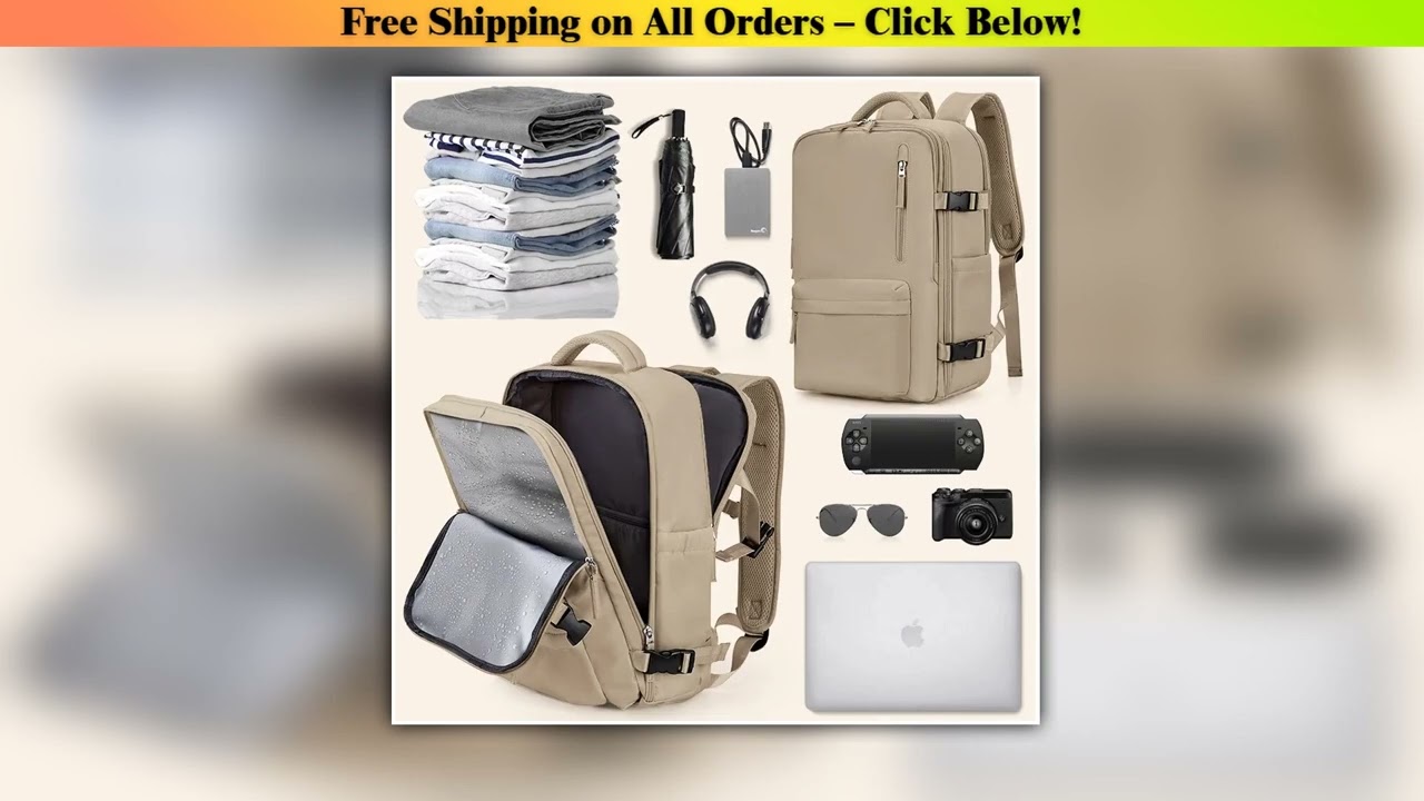 Backpack 40x30x20 Airplane Ryanair Cabin Hand Luggage Backpack Easyjet Laptop Backpack for Aeroplan