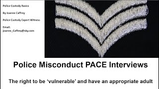 Police Officer Misconduct Pace Interviews