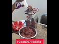 Industrial Meat Mincer Operation