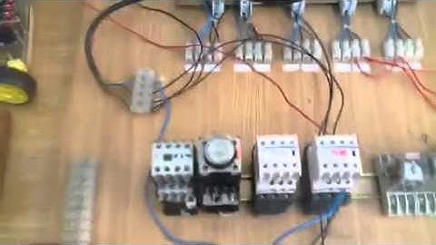 Arranque de motor trifasico con arduino