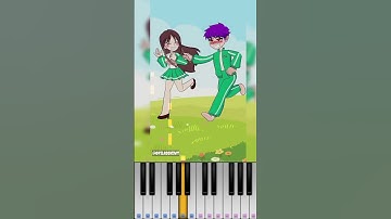 Squid game 2 Love story (Player 230 x Player 196) @Opilasokewt - Piano Tutorial
