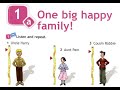 спотлайт 4 - словарик, начальный раздел Starter Unit и 1 модуль (1 раздел) One big happy family