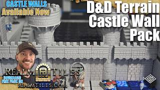 🎲 How to Build Epic 3D Printed Castle Walls | Realm Tiles Tutorial 🏰