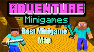 Download minigames map for Minecraft PE 1.16+
