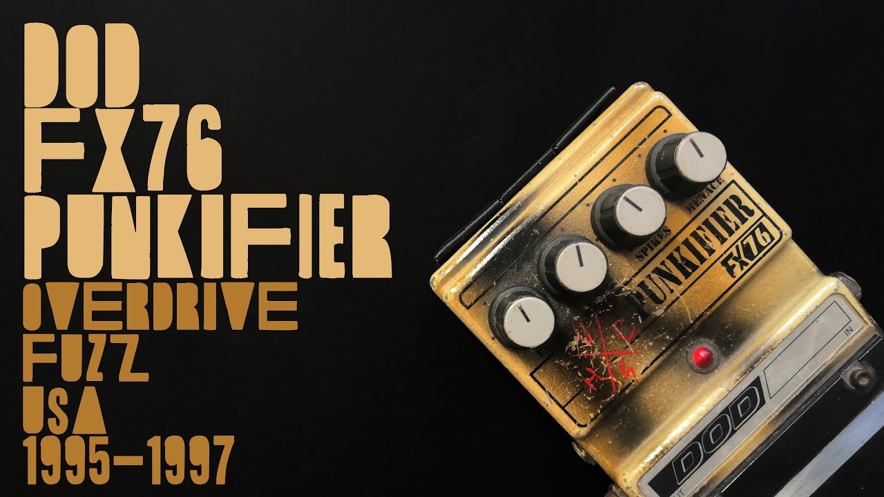 DOD FX76 PUNKIFIER - YouTube