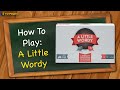 A Little Wordy Game Quiz
