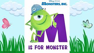 M Is For Monster Alphabet Book Disneypixar Monsters, Inc. Little Den Book