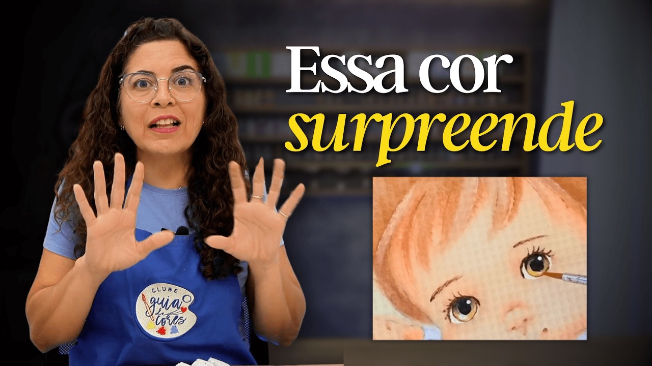 Como pintar olho (Nova cor!!!)