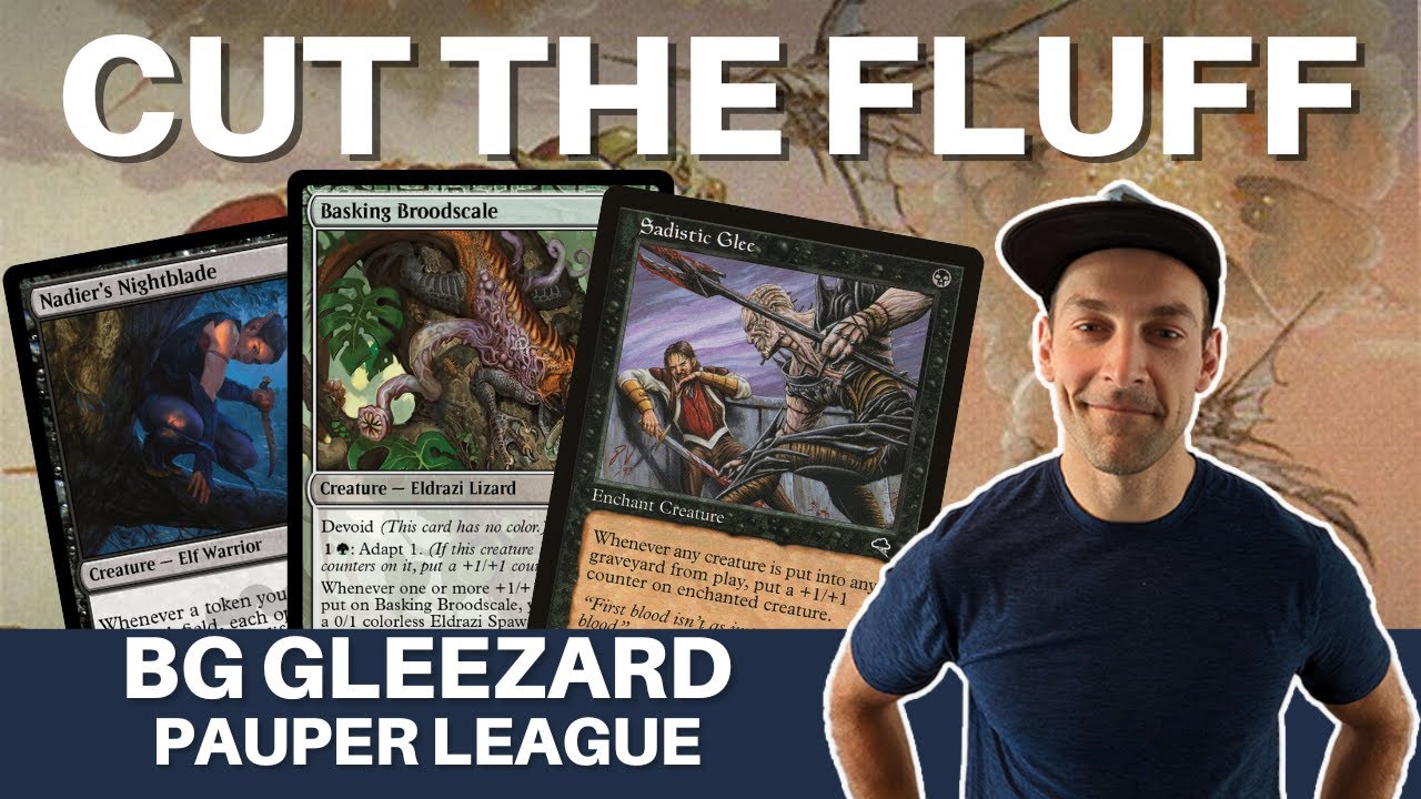 SO CLEAN! MTG Pauper Gleezard Combo is sweet as well in just golgari!