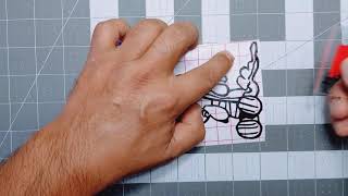 how to remove a sticker from being stuck on the back paper