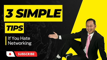 3 Things You Should Consider If You Hate Networking Session  Ep 3