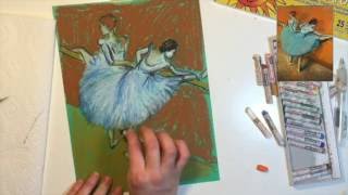 Degas Ballerina Oil Pastel Activity Kit