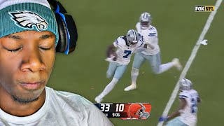 EAGLES FAN Reacts to Dallas Cowboys vs. Cleveland Browns | NFL 2024 Week 1 Game Highlights