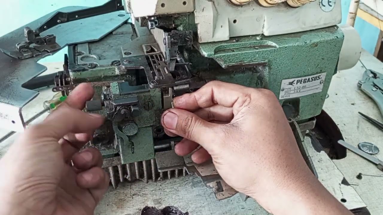 cara seting pisau obras pegasus