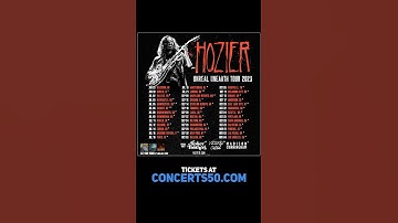 Hozier Announces ‘Unreal Unearth’ 2023 Tour #hozier #blues #soul #indierock #gospel #liveconcert