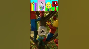Sprunki-OC Blockie 72 X Alphabet P X Lego X Number Block 1 are picking strawberries #sprunki