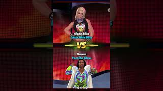 alexa bliss vs naomi l #wwe #shortsviral #shorts