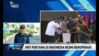 Resmi Beroperasi, MRT Targetkan 65.000 Penumpang Per Hari