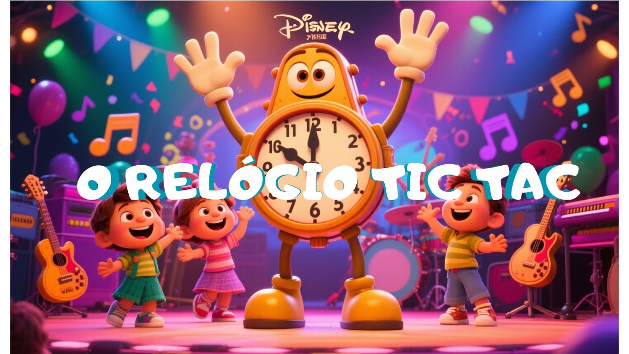 O Relógio Tic -Tac ⏰ – Música Infantil Educativa - YouTube
