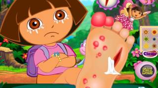 Dora Foot Injuries - Dora Game- Free Kids Game