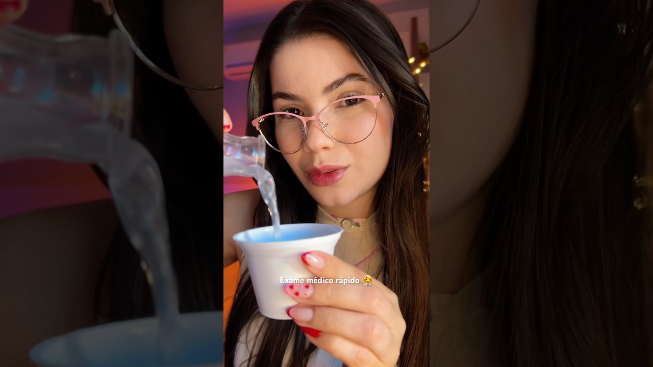 asmr exame médico rápido👩‍⚕️ 