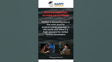 Benefits of learning Python Full Stack Development Course||Happy Edutech IT Skill training center