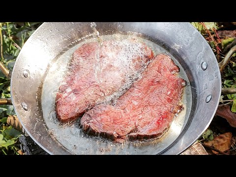 <strong>솔트배</strong> 버터 스테이크/ Salt Bae&amp;#39;s Butter Tenderloin / LG WING / 캠핑요리 / 캠핑한끼