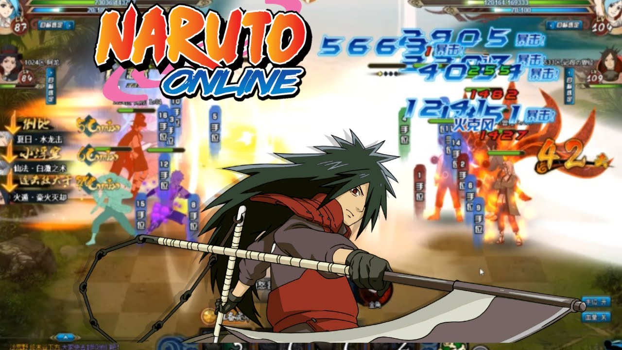 Naruto Online - Madara [Final Battle] is Powerful Support Ninja 2023 