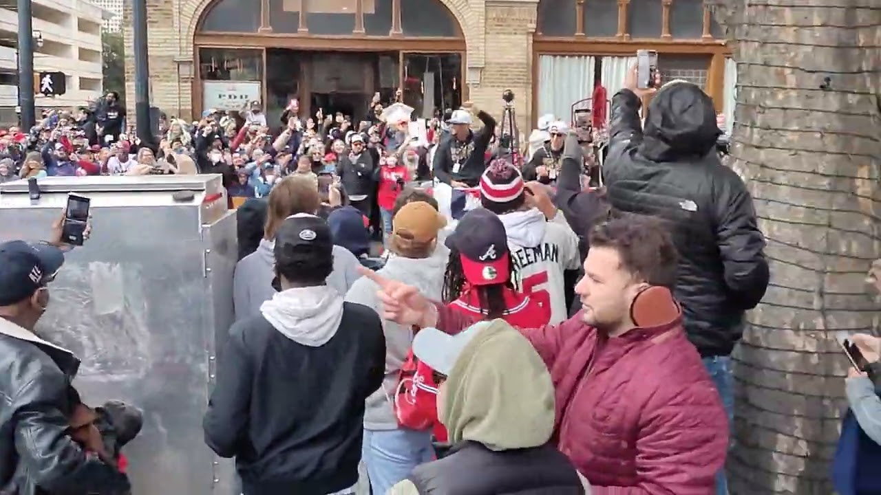 Atlanta Braves World Series parade, 2021