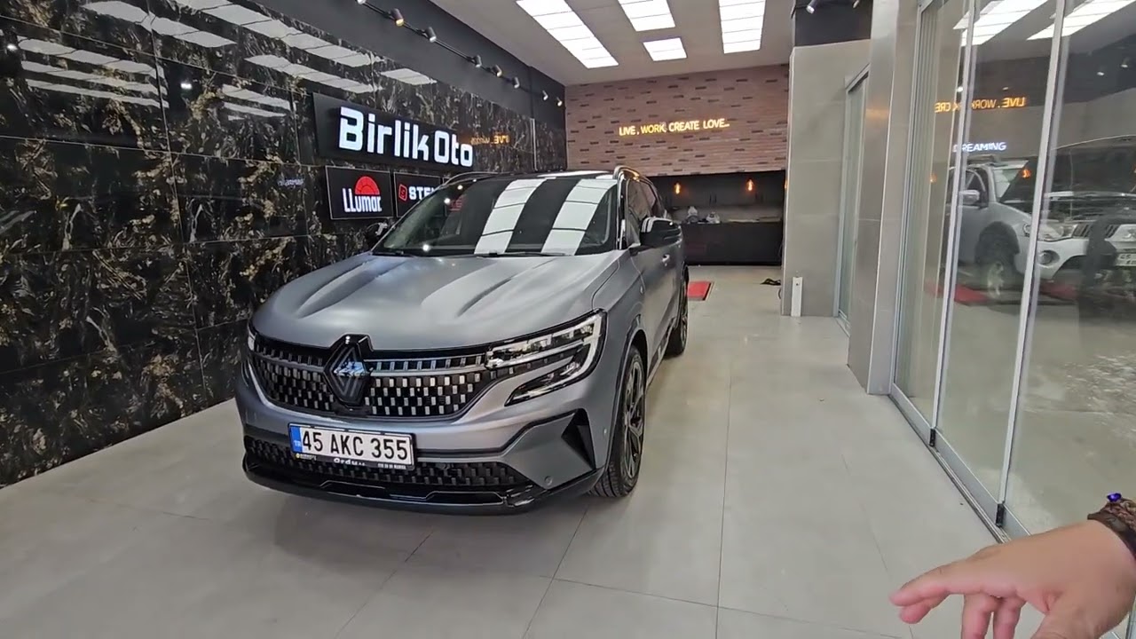 0 km Renault Austral // Ön Tampon Çamurluk Ön Farlar Stek Dyno Mat Koruma Filmi