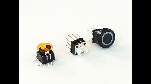 RGB PCB illuminated Push Button