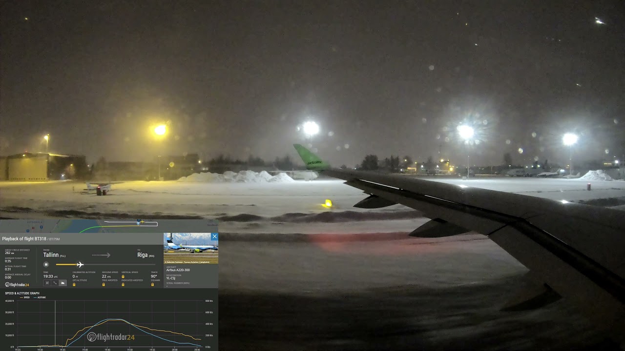 airBaltic | TLL - RIX | BT318 | YL-CSJ | Estonian Flag Livery