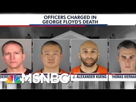 Emotional Minneapolis Protests As Officers Charged In Floyd's Fatal Arrest | The 11th Hour | MSNBC