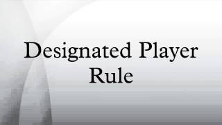 Designated Player Rule