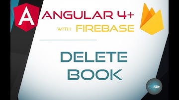 26. DELETE BOOK - Angular 4+ with Firebase & Material Design