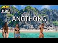 4K HDR // Walking Ang Thong National Park | BEST place in Koh Samui | Thailand 2023 - With Captions