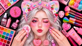 ASMR Makeup on Mannequin🎭 (No Talking) #15 screenshot 2