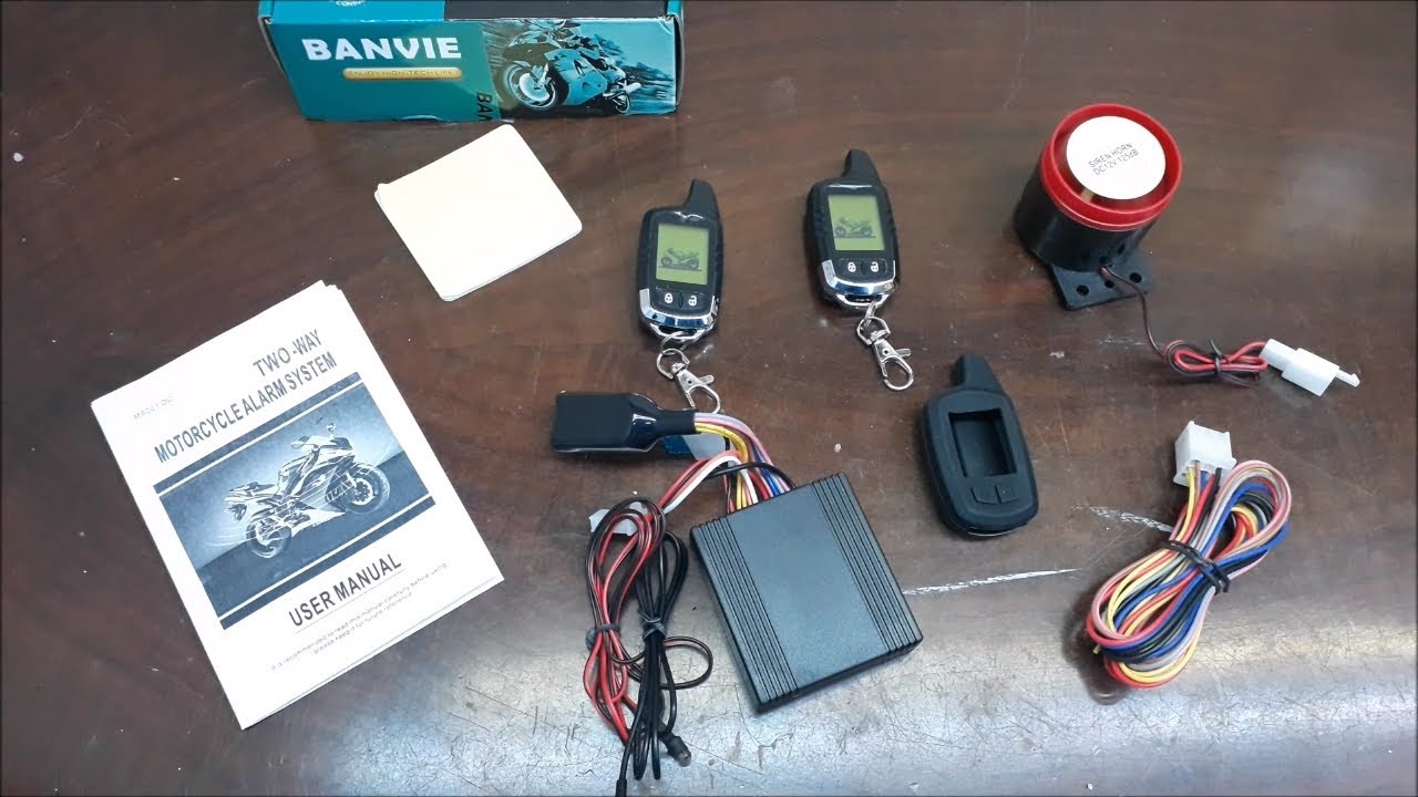 Çift Yönlü Motosiklet Alarm Uygulaması (Uzaktan çalıştırma özellikli)